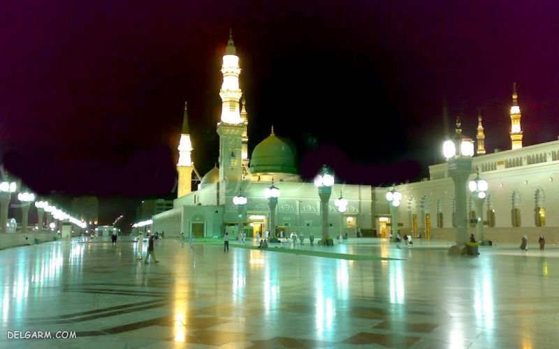 عکس مسجد النبی نمای بیرونی