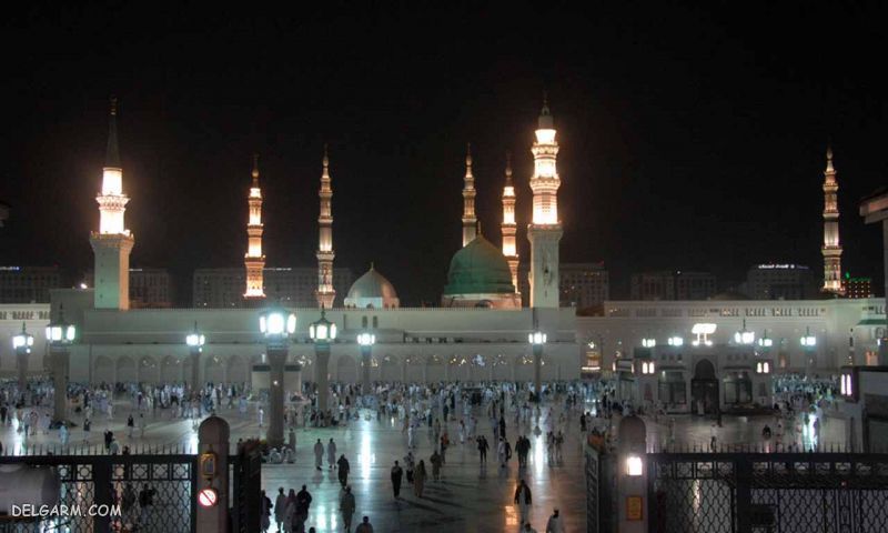 عکس مسجد النبی نمای بیرونی