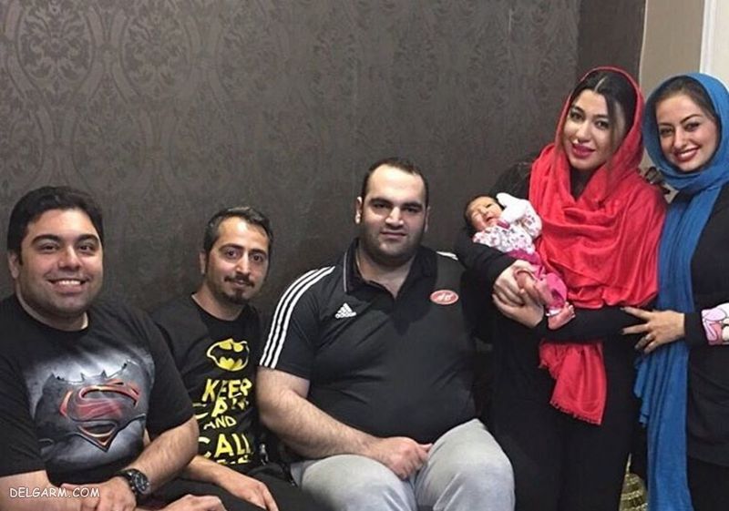 نفیسه روشن و همسرش