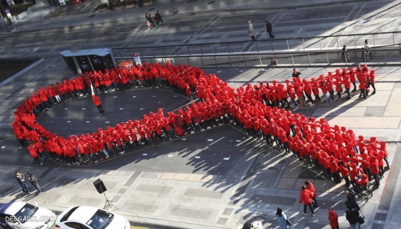عکس به مناسبت روز جهانی ایدز