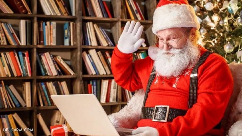 عکس بابانوئل نقاشی