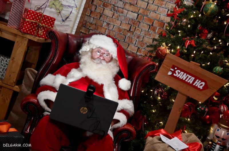 عکس بابانوئل نقاشی