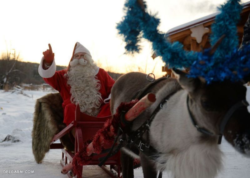 عکس بابانوئل نقاشی