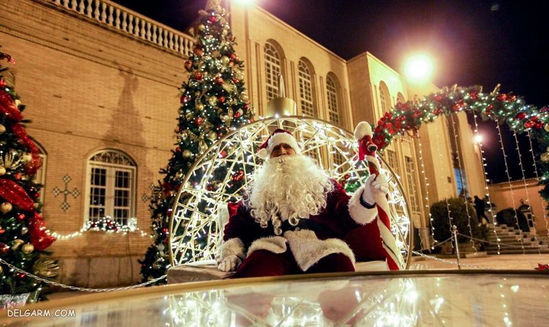 عکس بابانوئل نقاشی