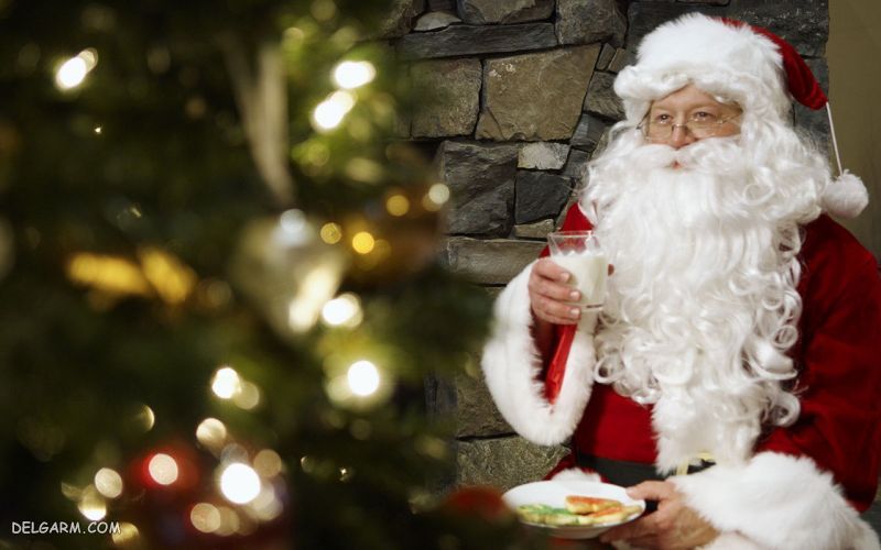 عکس بابانوئل نقاشی