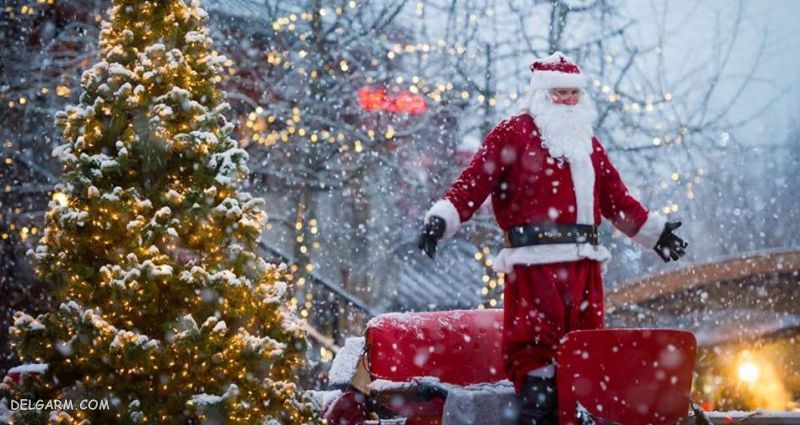 عکس بابانوئل نقاشی