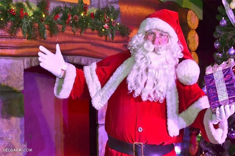 عکس بابانوئل نقاشی