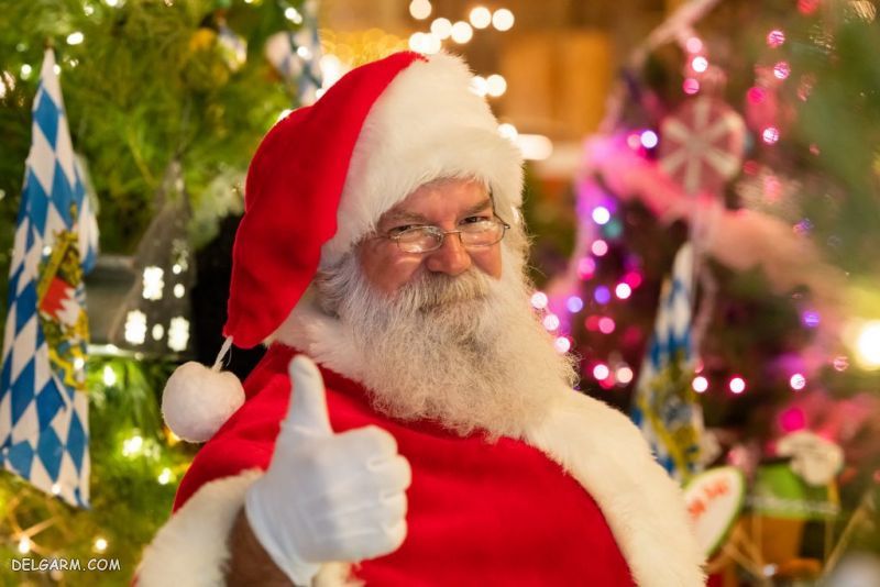 عکس بابانوئل نقاشی