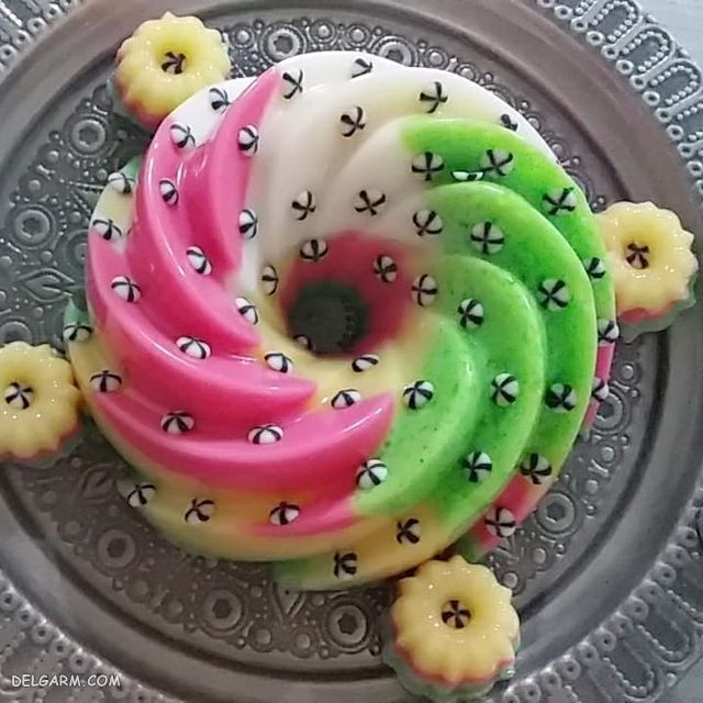 مدل تزیین ژله