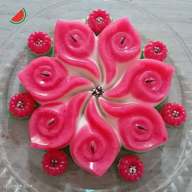 تزیین ژله شب یلدا