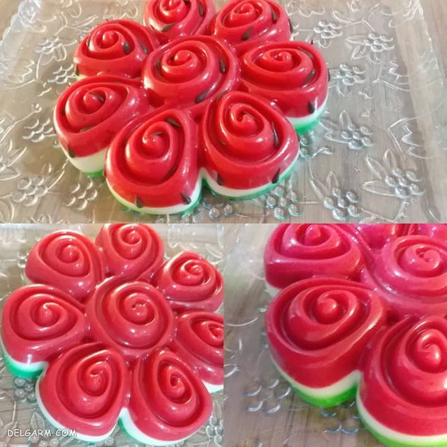 تزیین ژله بستی شب یلدا