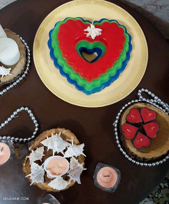 آموزش تزیین ژله برای شب یلدا