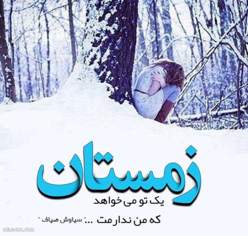 جملات دلتنگی و زمستان