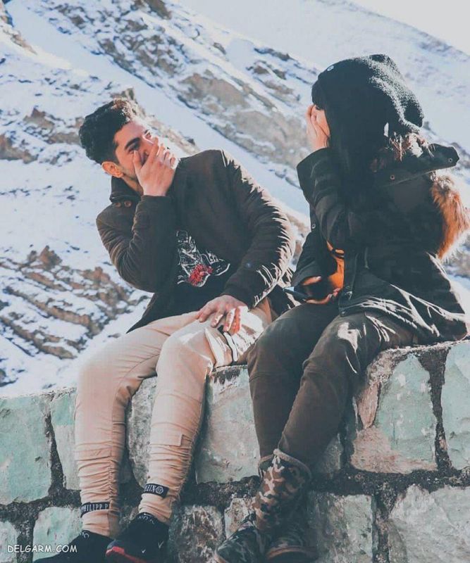 پروفایل برفی زیبا