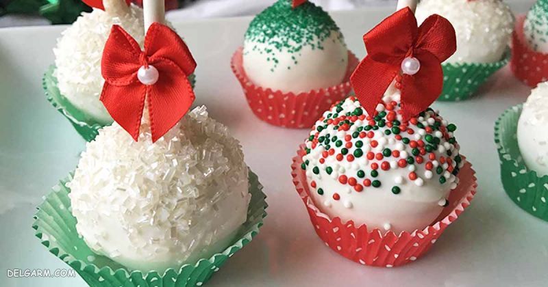 ایده تزیین کاپ کیک برای کریسمس