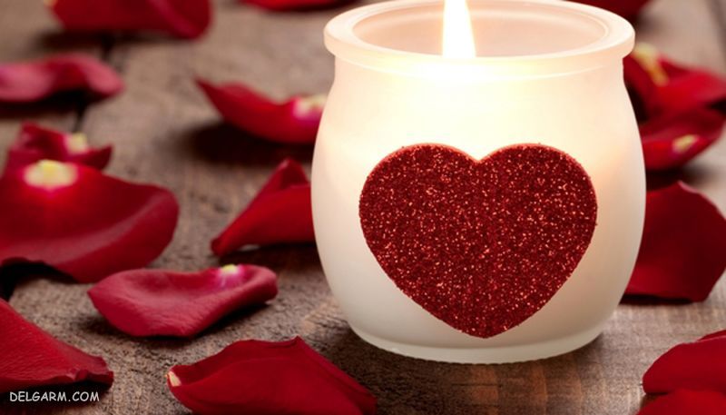 شمع عاشقانه