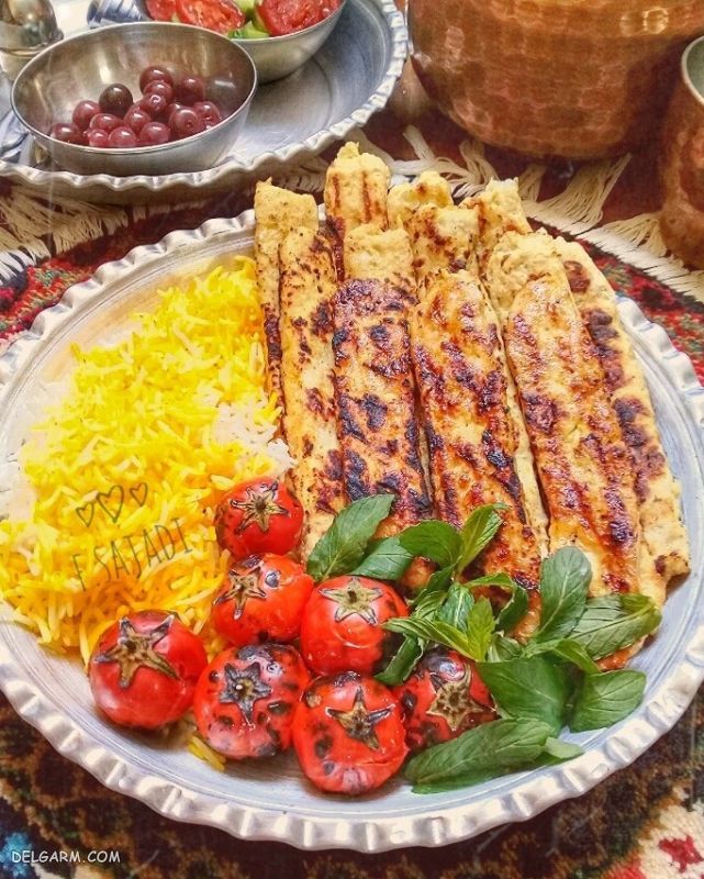 دستور پخت کباب کوبیده مرغ