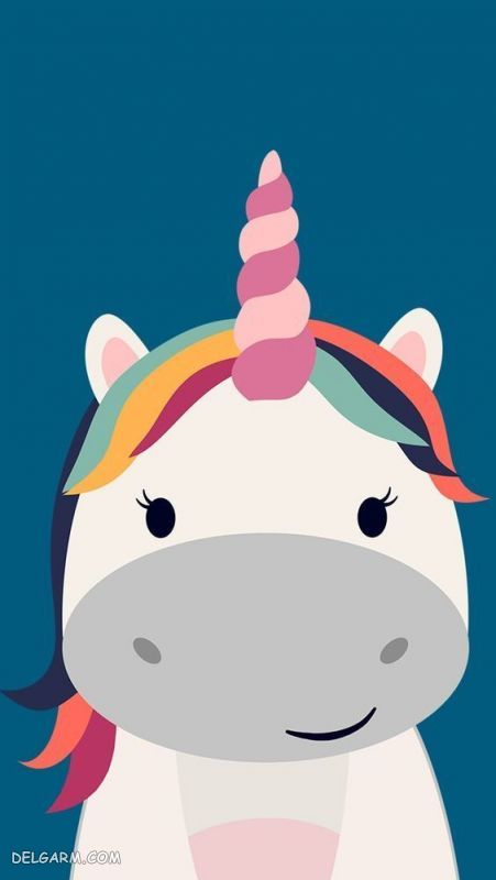  عکس کارتونی اسب تک شاخ