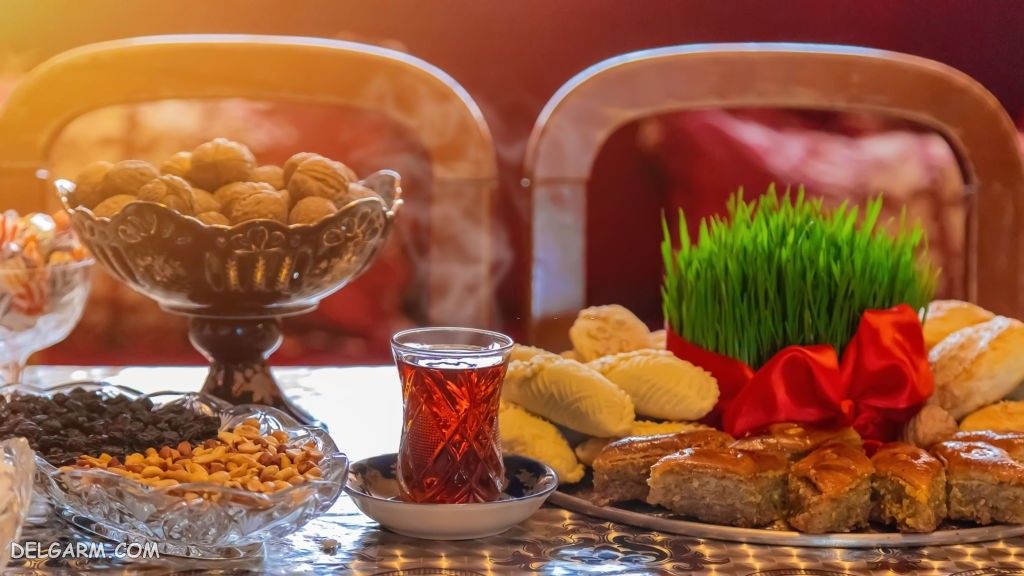 عکس سبزه عید برای بک گراند