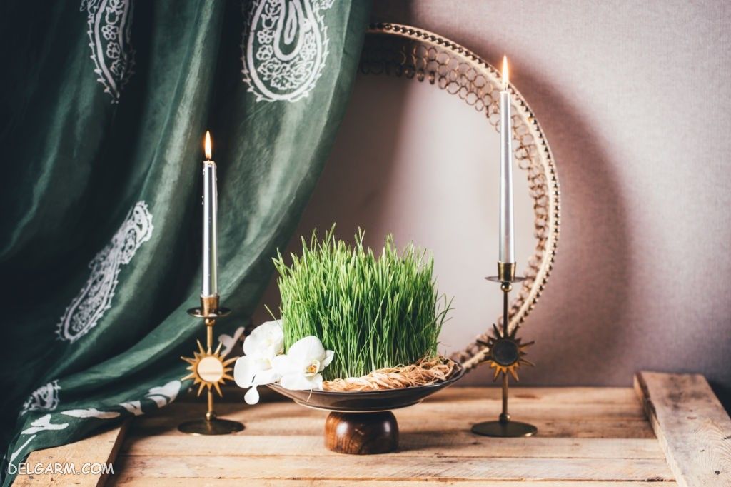 عکس سبزه برای والپیپر