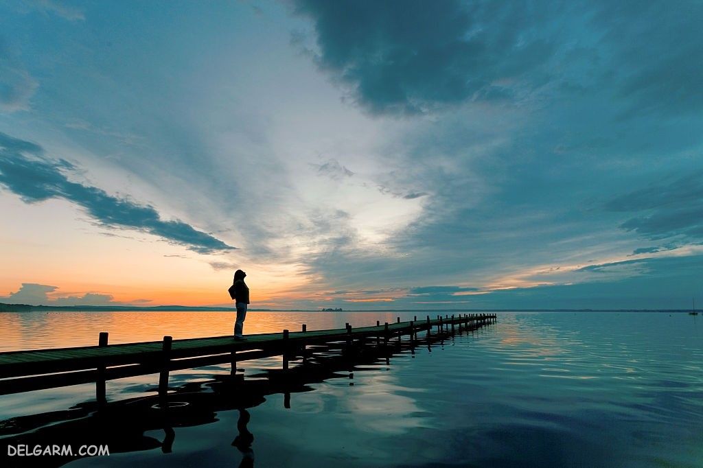 عکس طلوع خورشید طبیعی