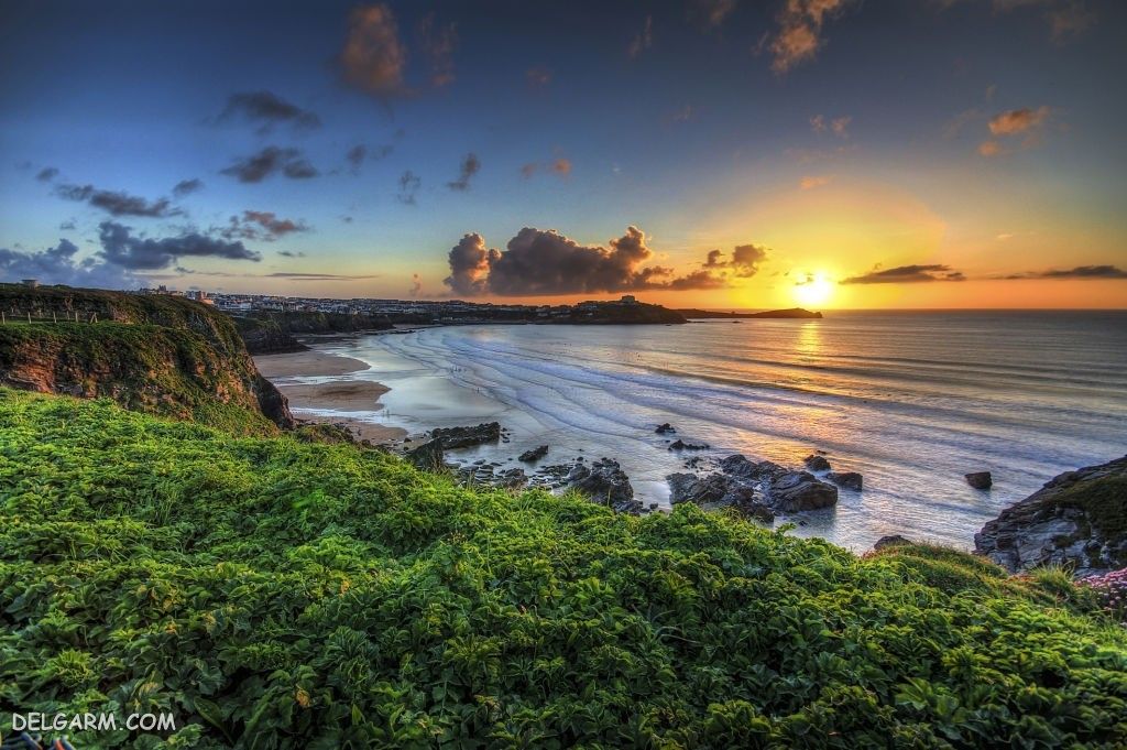 عکس طلوع خورشید طبیعی