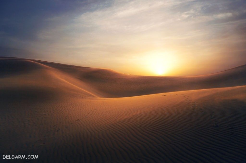 عکس طلوع خورشید طبیعی