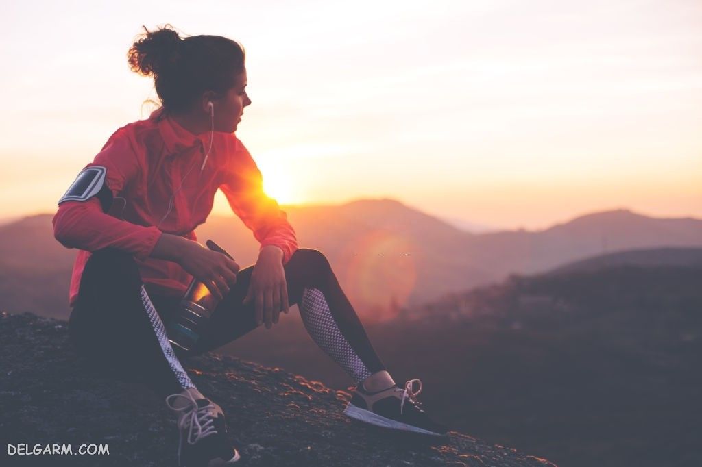 عکس طلوع خورشید طبیعی