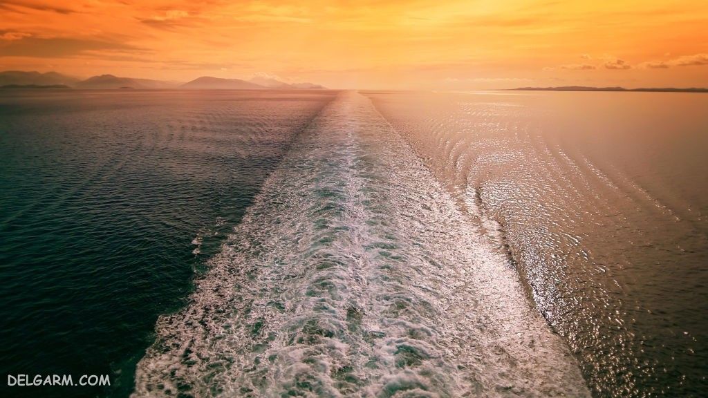 عکس طلوع خورشید طبیعی