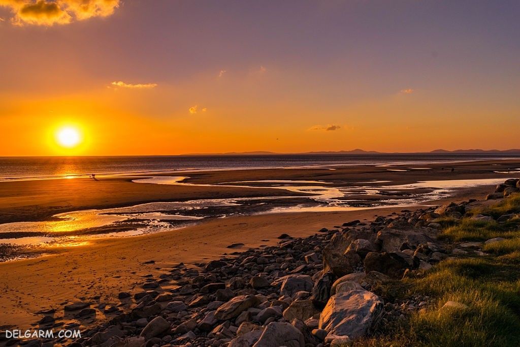 عکس طلوع خورشید طبیعی