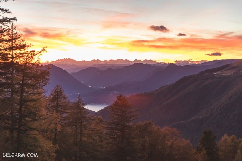 عکس طلوع خورشید طبیعی