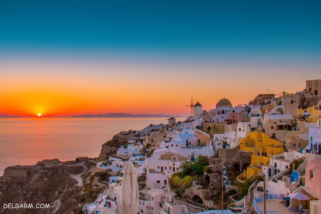 عکس طلوع خورشید طبیعی