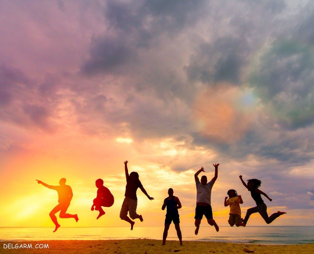 عکس طلوع خورشید طبیعی