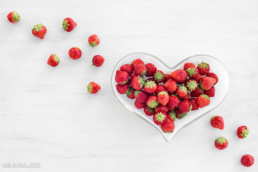  عکس توت فرنگی پینترستی