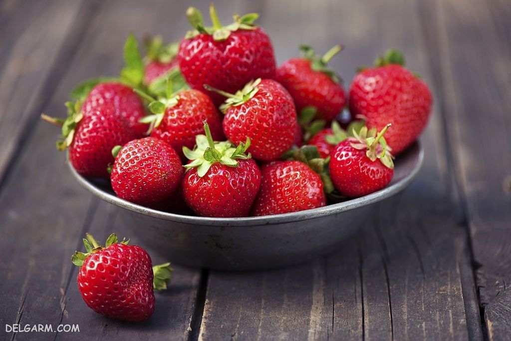  عکس توت فرنگی پینترستی