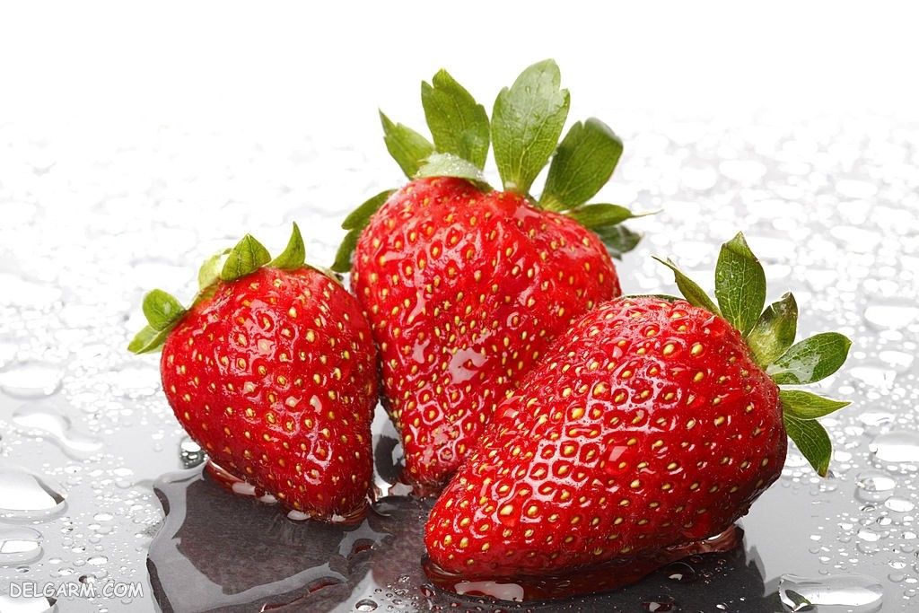  عکس توت فرنگی پینترستی