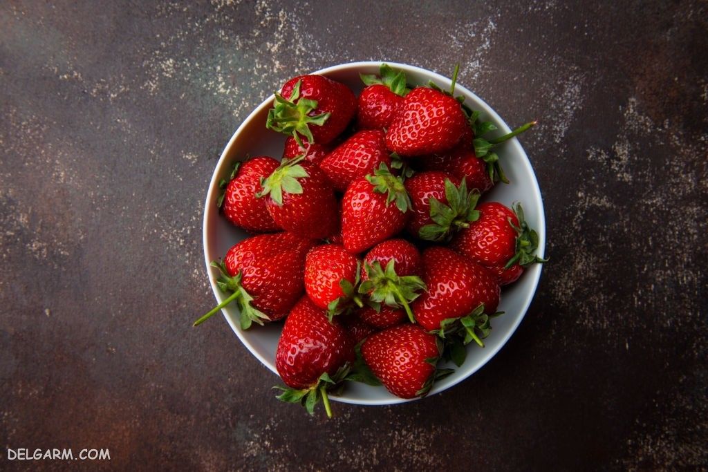  عکس توت فرنگی پینترستی