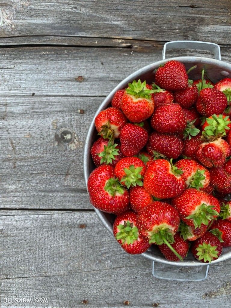  عکس توت فرنگی پینترستی