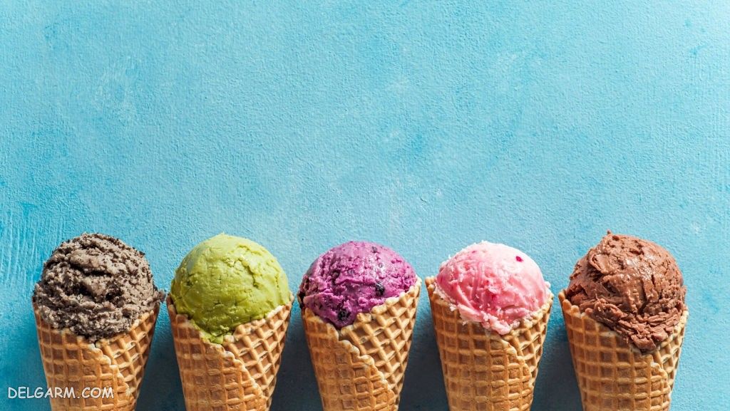 عکس بستنی برای پروفایل