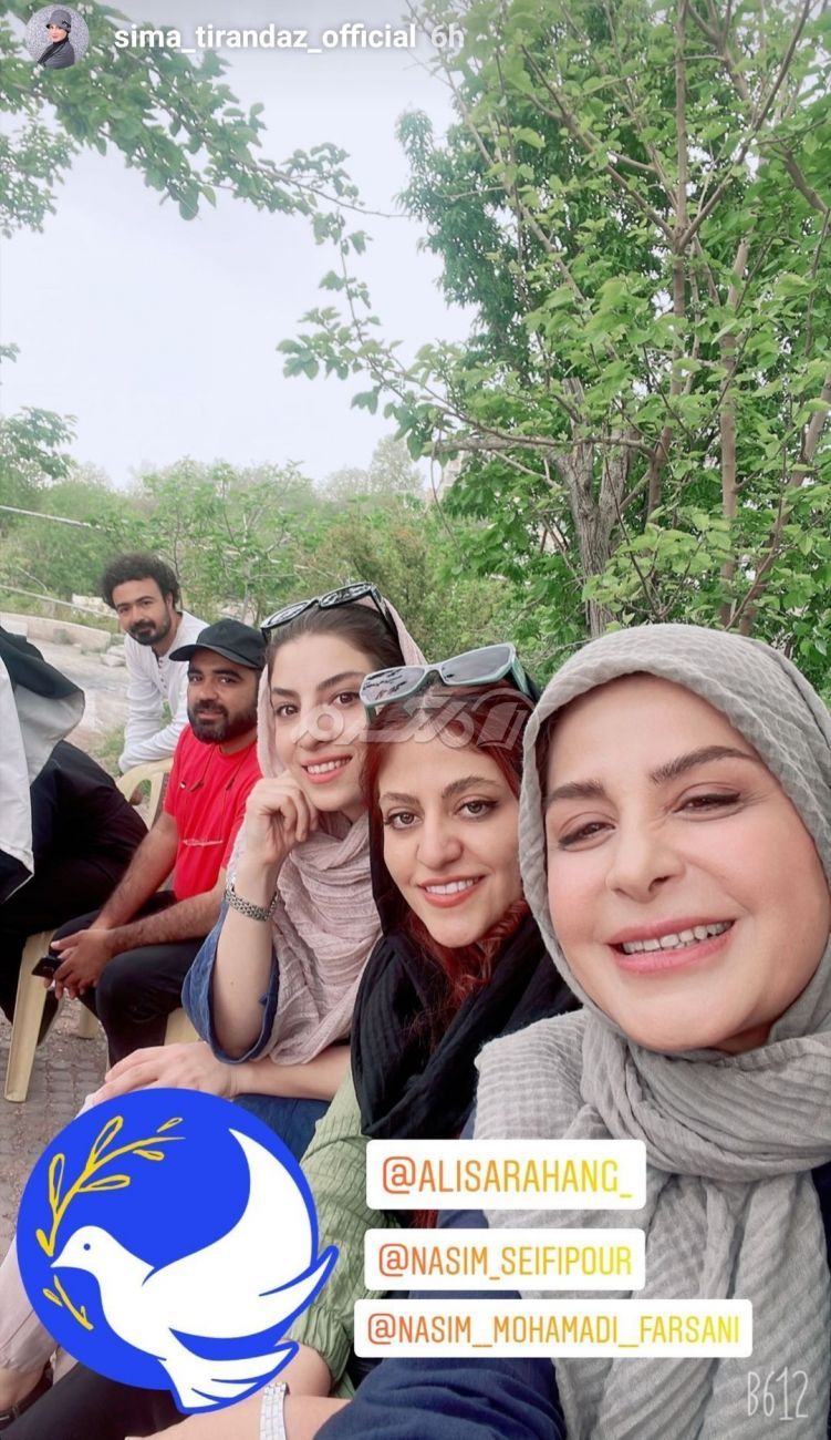 بازیگر زن / سیما تیرانداز