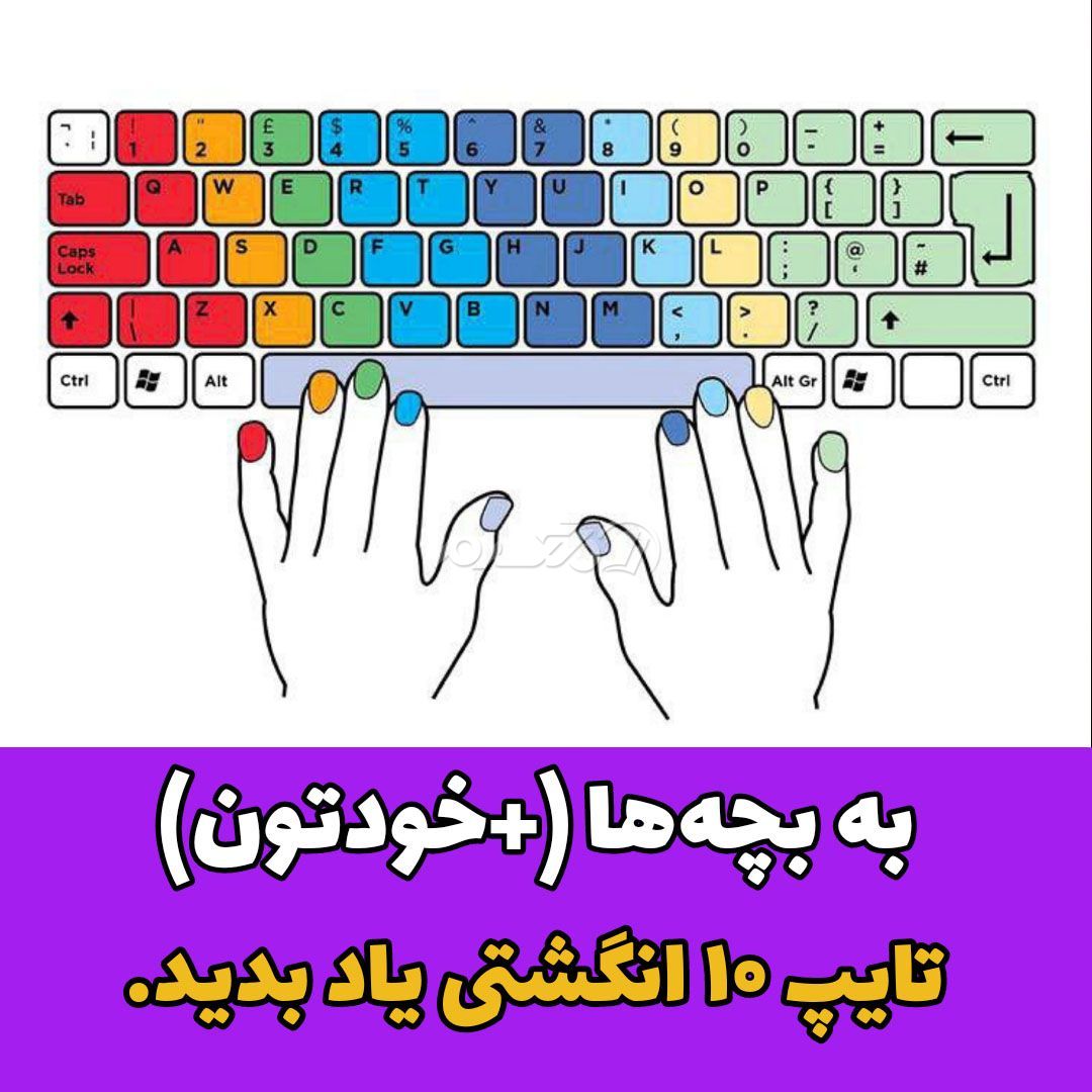 کامپیوتر / تایپ ده انگشتی