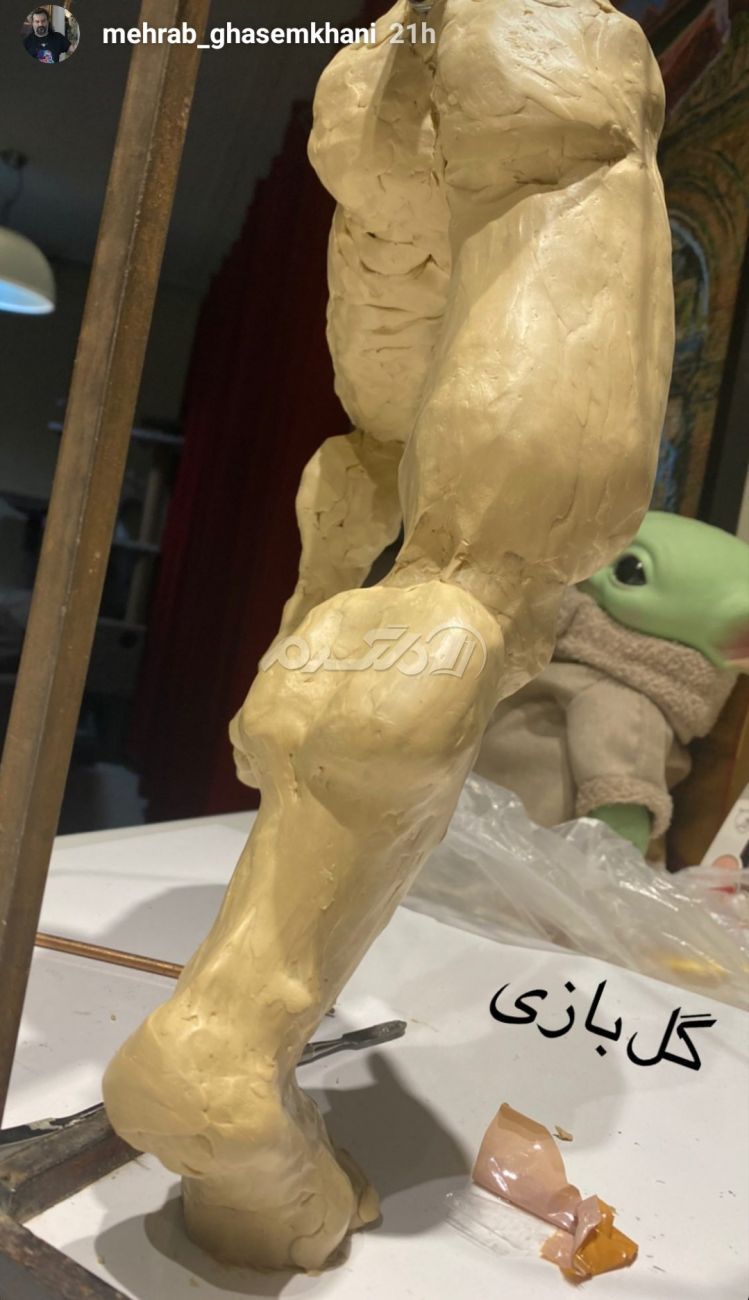 نویسنده مرد / مهراب قاسم خانی