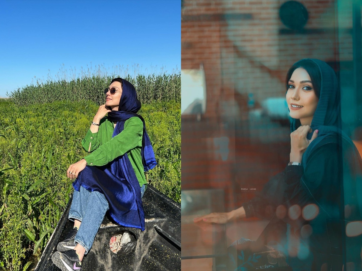 کمپ زدن شهرزاد کمالزاده در پارک ملی لار!