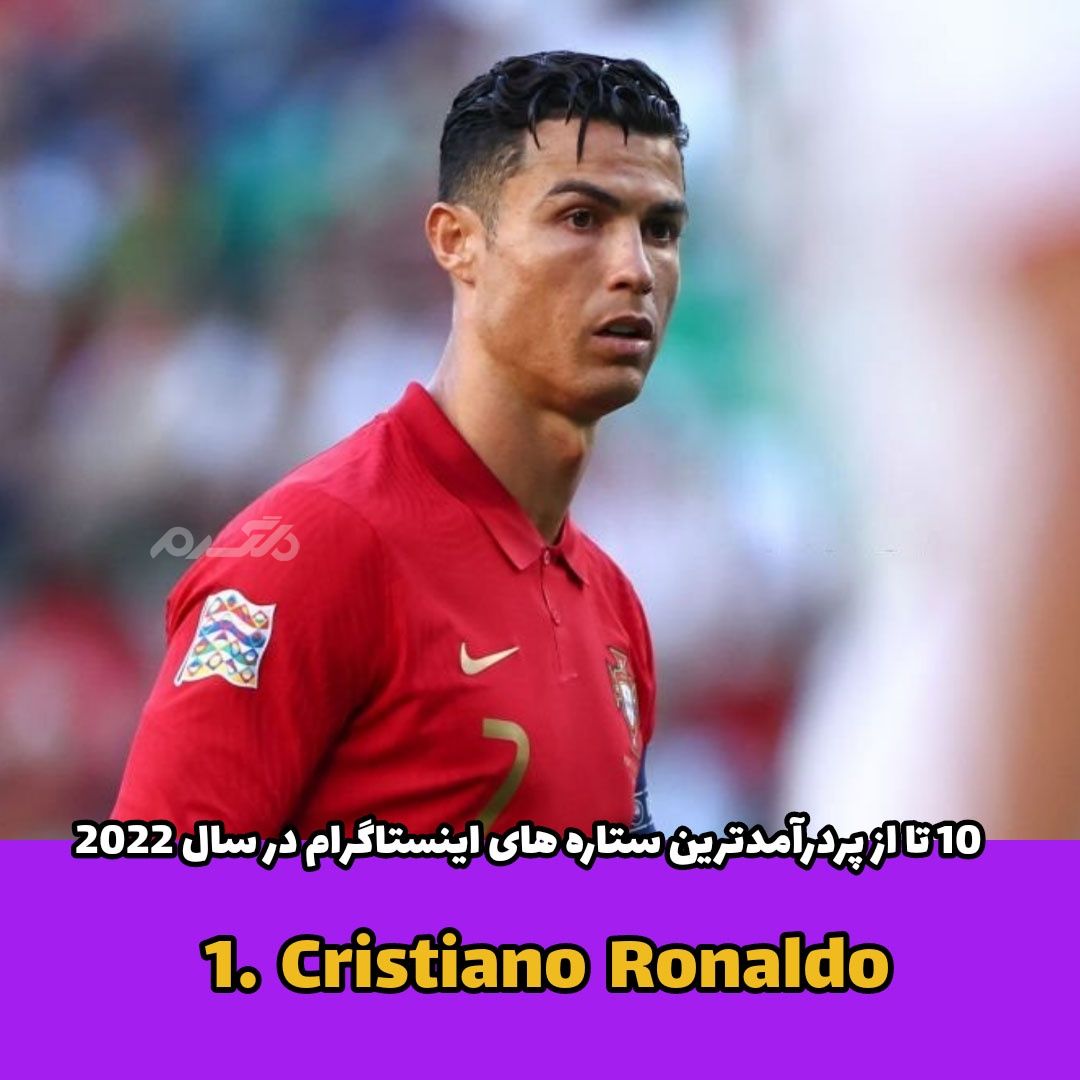 پردرآمدترین ستاره های اینستاگرام / Cristiano Ronaldo