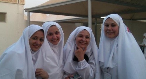 تصاویر بازیگرانی که به سفر حج رفتند!