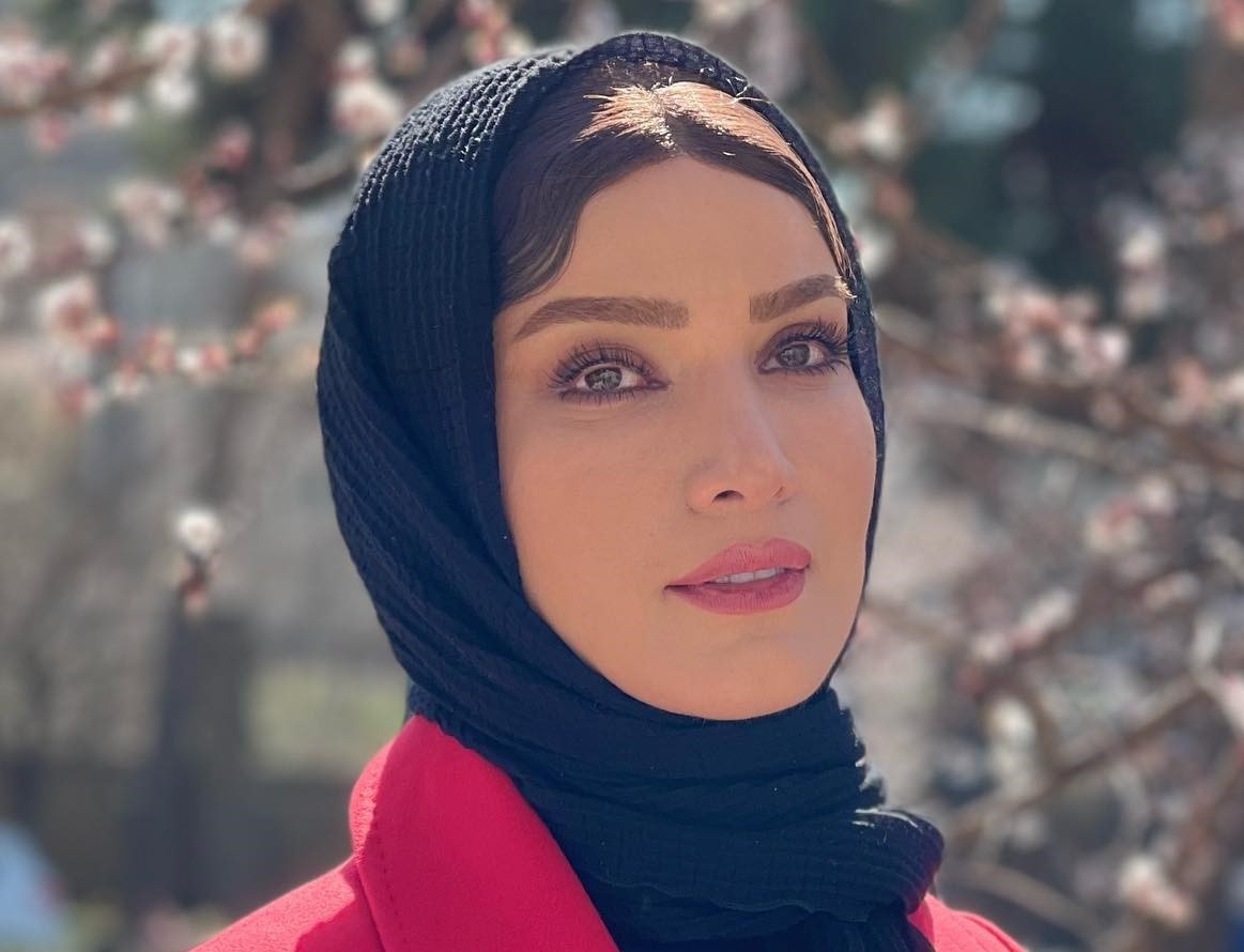 مدل شدن خانم بازیگر با چهره ای کاملا متفاوت!