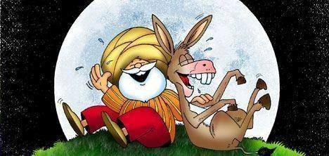 حکایت خنده دار ملا نصرالدین و تعارف راستی !