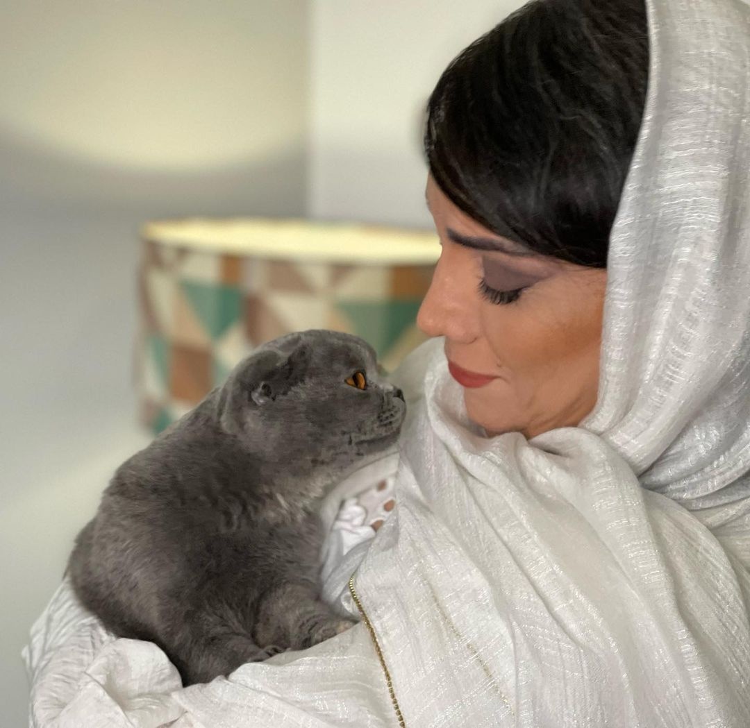 پروژه جدید الهام پاوه نژاد همراه با گربه ای با نژاد اصیل!