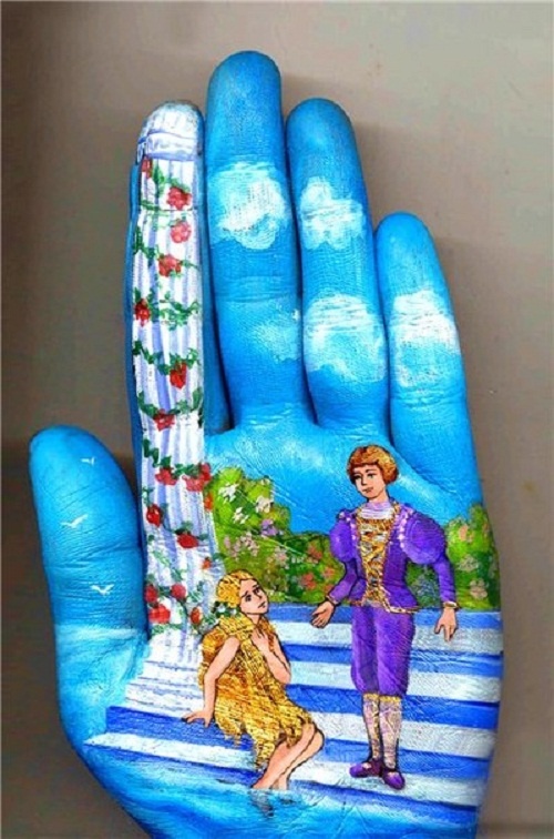 نقاشی روی کف دست / سوتلانا کولوسو