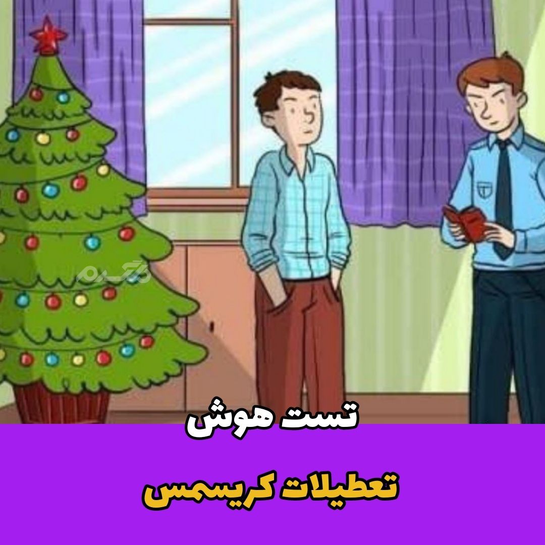 معمای تعطیلات کریسمس / تست هوش
